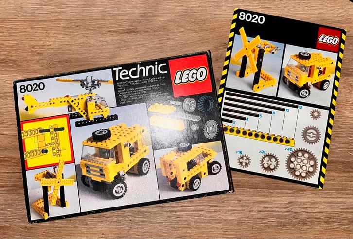 LEGO Technic Universal Set 8020 (1984), Kinderen en Baby's, Speelgoed | Duplo en Lego, Zo goed als nieuw, Lego, Complete set, Ophalen of Verzenden