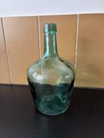 Vintage Vaas - Groen Glas, Ophalen