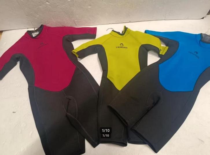Tribord wetsuit shorty van 98 tot 162cm (4-14jaar) Nieuw, Watersport en Boten, Watersportkleding, Nieuw, Wetsuit, Kind, Ophalen of Verzenden