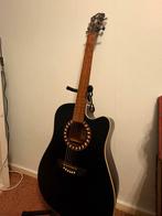 Harley Benton CLD-10SCE BKS + Standaard - Goede Staat!, Muziek en Instrumenten, Snaarinstrumenten | Gitaren | Akoestisch, Ophalen