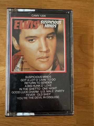 Cassette Elvis Presley - Suspicious Minds (Camden CAMV 1206) beschikbaar voor biedingen