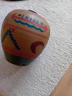 Aardewerk beschilderde pot, Antiek en Kunst, Antiek | Keramiek en Aardewerk, Ophalen of Verzenden