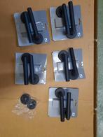 Deurkrukken Karwei Porto - 5 stuks nieuw in verpakking, Ophalen, Nieuw, Rvs, Klink of Kruk