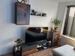 Tv meubel, 2 kasten + 1 plank, Huis en Inrichting, Kasten | Televisiemeubels, Ophalen, 150 tot 200 cm, Zo goed als nieuw, Minder dan 100 cm
