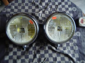 Oldtimer 2 Cibie breedtestralers type Oscar diameter 18 cm, beschikbaar voor biedingen