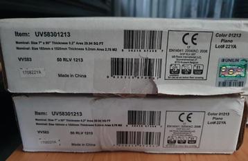 Verschillende soorten Clic PVC COREtec (rest) beschikbaar voor biedingen