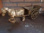 Messing Paard en wagen, Antiek en Kunst, Antiek | Koper en Brons, Ophalen