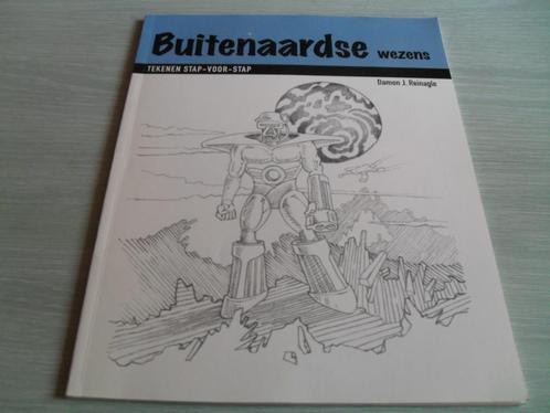 BUITENAARDSE Wezens – Tekenen stap voor stap  De avontuurlij, Hobby en Vrije tijd, Tekenen, Zo goed als nieuw, Boek of Gids, Verzenden