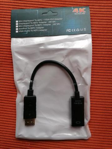 Mini DisplayPort naar HDMI Adapter 4k nieuw in verpakking beschikbaar voor biedingen