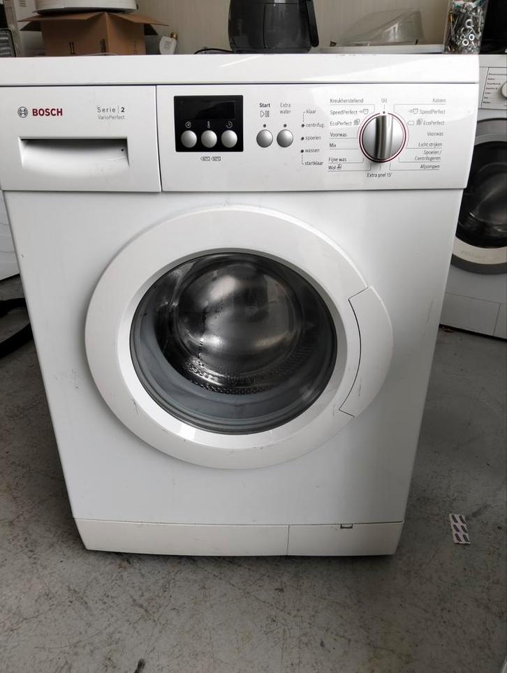 Bosch Serie 2 WAE28267NL Wasmachine, Witgoed en Apparatuur, Wasmachines, Gebruikt, Voorlader, 6 tot 8 kg, 85 tot 90 cm, 1200 tot 1600 toeren