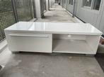Wit Hoogglans TV Meubel, Gebruikt, 100 tot 150 cm, Ophalen of Verzenden, Minder dan 100 cm