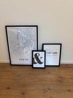 Schilderijen van Desenio, Huis en Inrichting, Woonaccessoires | Schilderijen, Tekeningen en Foto's, Ophalen, 50 tot 75 cm, Zo goed als nieuw