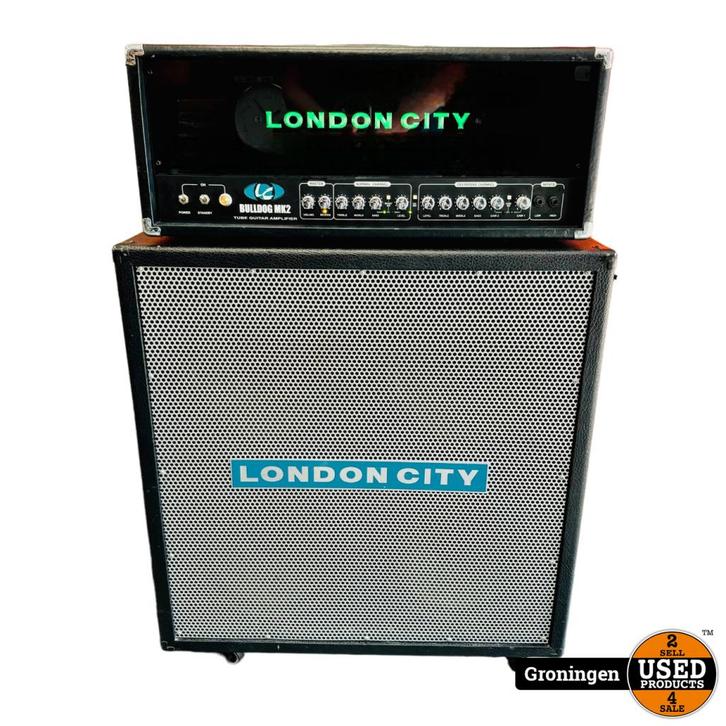 London City Bulldog MKII Buizenversterker + London City LCG-, Auto diversen, Autospeakers, Zo goed als nieuw