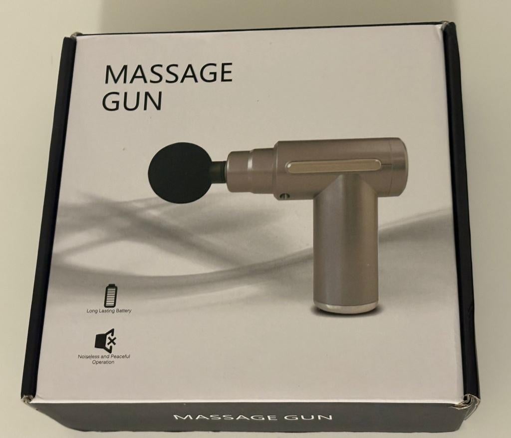 Black Massage Gun BX720, Ophalen, Zo goed als nieuw, Apparaat