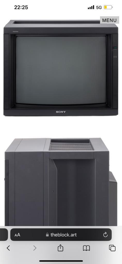 Sony PVM 2730 QM - 27 inch CRT monitor - reparateur gezocht, Audio, Tv en Foto, Vintage Televisies, Zo goed als nieuw, 60 tot 80 cm