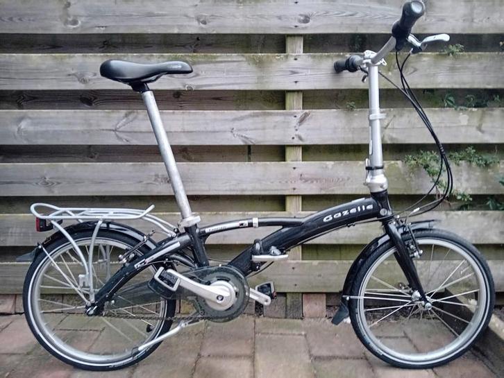 Zo goed als nieuw! Gazelle Tranza Pure vouwfiets. 3 naafvn, Fietsen en Brommers, Fietsen | Vouwfietsen, Zo goed als nieuw, Gazelle