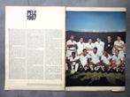 Pele 1967, artikel uit 1967 - voetbal football, Verzamelen, Sportartikelen en Voetbal, Verzenden, Gebruikt, Boek of Tijdschrift