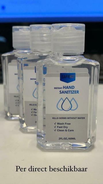 Safekit Handsanitizer 60ml 75% Alcohol ca 50.000 stuks beschikbaar voor biedingen