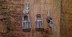 lockpick oefenslot / Lockpicking hangslot - 2 Stuks, Ophalen of Verzenden, Zo goed als nieuw