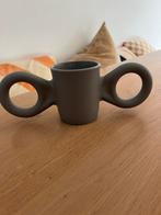 Gispen Dombo Beker - Grijs, Gebruikt, Keramiek, Ophalen of Verzenden, Effen