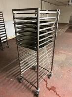 Regaalwagen Horeca - Transport & Opslag, Ophalen of Verzenden, Gebruikt, RVS Meubilair