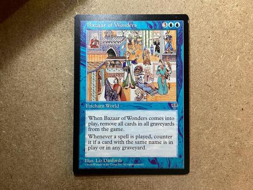 1x Bazaar of Wonders (Excellent), Hobby en Vrije tijd, Verzamelkaartspellen | Magic the Gathering, Zo goed als nieuw, Losse kaart