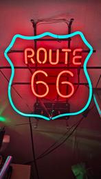 Route 66 Neonbord, Huis en Inrichting, Gebruikt, 50 tot 75 cm, Vintage, Ophalen of Verzenden