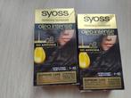 2 stuks Haarverf Syoss Oleo Intense 1-10 zwart, Ophalen of Verzenden, Nieuw, Overige typen