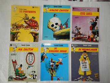 Mooie stripboeken van Lucky Luke beschikbaar voor biedingen