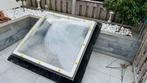 Gebruikte Lichtkoepel 120x120 teab, Doe-het-zelf en Verbouw, Glas en Ramen, Ophalen, Gebruikt, Dakraam