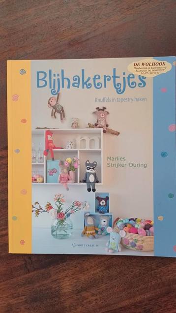 Blijhakertjes,  knuffels in tapestry haken  beschikbaar voor biedingen