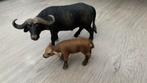 Schleich buffel, Ophalen of Verzenden, Zo goed als nieuw, Beeldje of Figuurtje