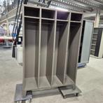 metalen garderobekast kledingkast locker lockerkast 180x123, Ophalen, Gebruikt, 100 tot 150 cm, 150 tot 200 cm