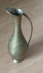 India brass waterkan, geëtst, koper messing, volgnr 97, Antiek en Kunst, Antiek | Koper en Brons, Ophalen of Verzenden, Koper