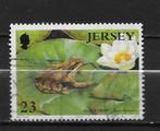 Jersey dieren 2001 kikker, Postzegels en Munten, Postzegels | Thematische zegels, Ophalen of Verzenden, Dier of Natuur, Gestempeld