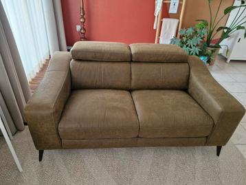 Electrische lounge bank + gewone bank te koop