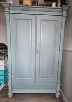 Oude grenen kledingkast, Gebruikt, 100 tot 150 cm, ., .