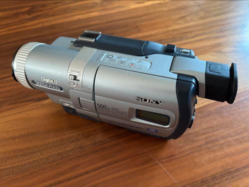 Sony Handycam DCR-TRV730E Digital 8 incl video grabber, Audio, Tv en Foto, Videocamera's Digitaal, Gebruikt, Dvd, Sony, 20x of meer