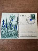 Reichsparteitag gelopen kaart 1937, Ophalen of Verzenden, Briefkaart