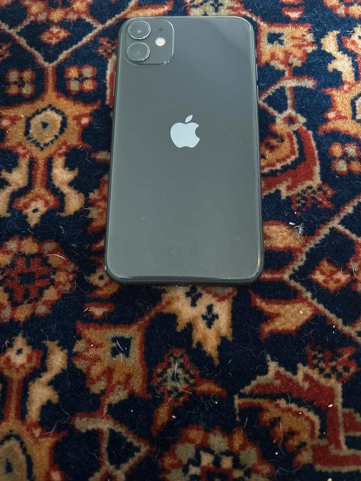 iPhone 11 64GB Zwart, Telecommunicatie, Mobiele telefoons | Apple iPhone, Gebruikt, 64 GB, Zonder abonnement, Zonder simlock, iPhone 11