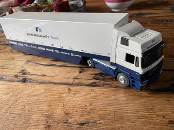 BMW Williams formule 1 transporter Eligor LBS MAN beschikbaar voor biedingen