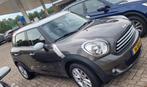 Mini Countryman 1.6 Cooper 2012 Grijs 122pk, Auto's, Mini, Voorwielaandrijving, Euro 5, Zwart, Leder en Stof