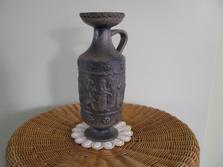 Ancient warriors * Scheurich of Fohr * bijzondere vaas *, Antiek en Kunst, Antiek | Vazen, Ophalen of Verzenden