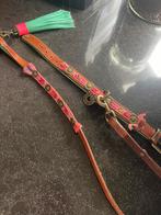 Dwam set halsband maat S met riem, Dieren en Toebehoren, Ophalen of Verzenden, Zo goed als nieuw, Hondenriem