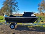 Mooie sloep 4,50 m Honda 8 pk, Watersport en Boten, Sloepen, Tot 10 pk, Ophalen of Verzenden, 3 tot 6 meter, Buitenboordmotor