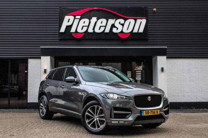 Jaguar F-PACE 2.0 R-Sport AWD PANO CAMERA LEDER XENON, Auto's, Jaguar, Bedrijf, Te koop, F-Pace, 4x4, ABS, Airconditioning, Bluetooth