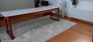 Eiken Kloostertafel 240x70 beschikbaar voor biedingen