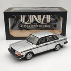 Volvo 244 Turbo, Zilver, 1/18, DNA Collectibles, Hobby en Vrije tijd, Modelauto's | 1:18, Nieuw, Overige merken, Ophalen of Verzenden