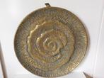PTMD collection goudkleurige metalen schaal 51 cm, Overige materialen, Schaal, Rond, Ophalen of Verzenden