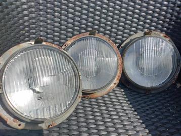 BOSCH EN HELLA klassieke ronde koplampen 16 cm beschikbaar voor biedingen